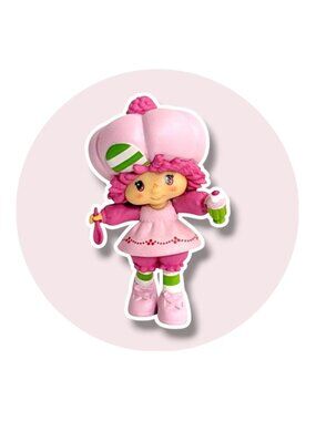 Strawberry Shortcake Action Figure Toy: Raspberry Tart, 2.5 in.